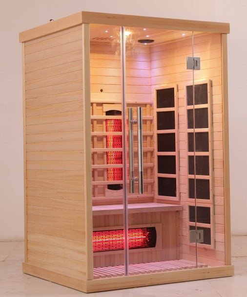 Infrared Sauna - 2 Person - Dominion Spas - Warehouse Guys
