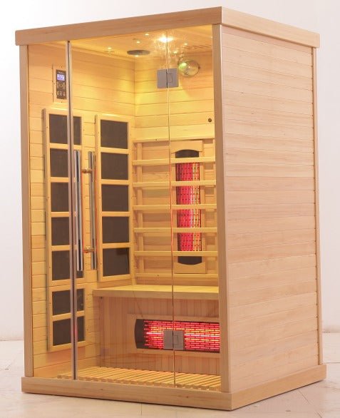 Infrared Sauna - 2 Person - Dominion Spas - Warehouse Guys