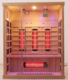 Infrared Sauna - 3 Person - Dominion Spas - Warehouse Guys