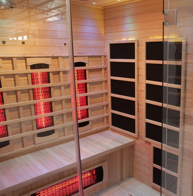 Infrared Sauna - 3 Person - Dominion Spas - Warehouse Guys - 