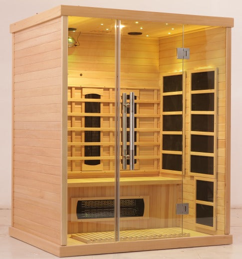 Infrared Sauna - 3 Person - Dominion Spas - Warehouse Guys - 