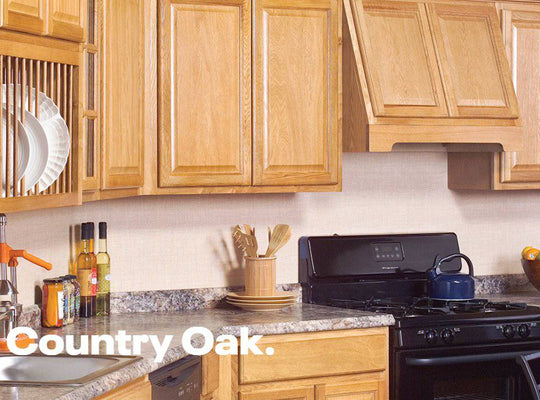 CNC Cabinetry | Country Oak - Warehouse Guys