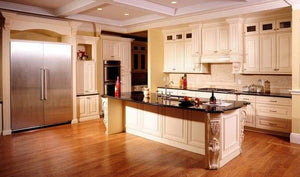J&K Kitchen Cabinets | Cream Maple Glaze